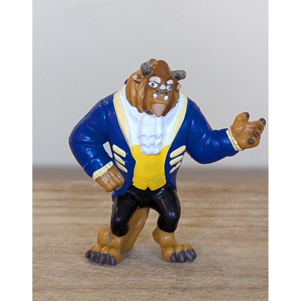 Disney Beauty & the Beast 2.5" Figure Cake Top Plastic Toy (Beast Only)